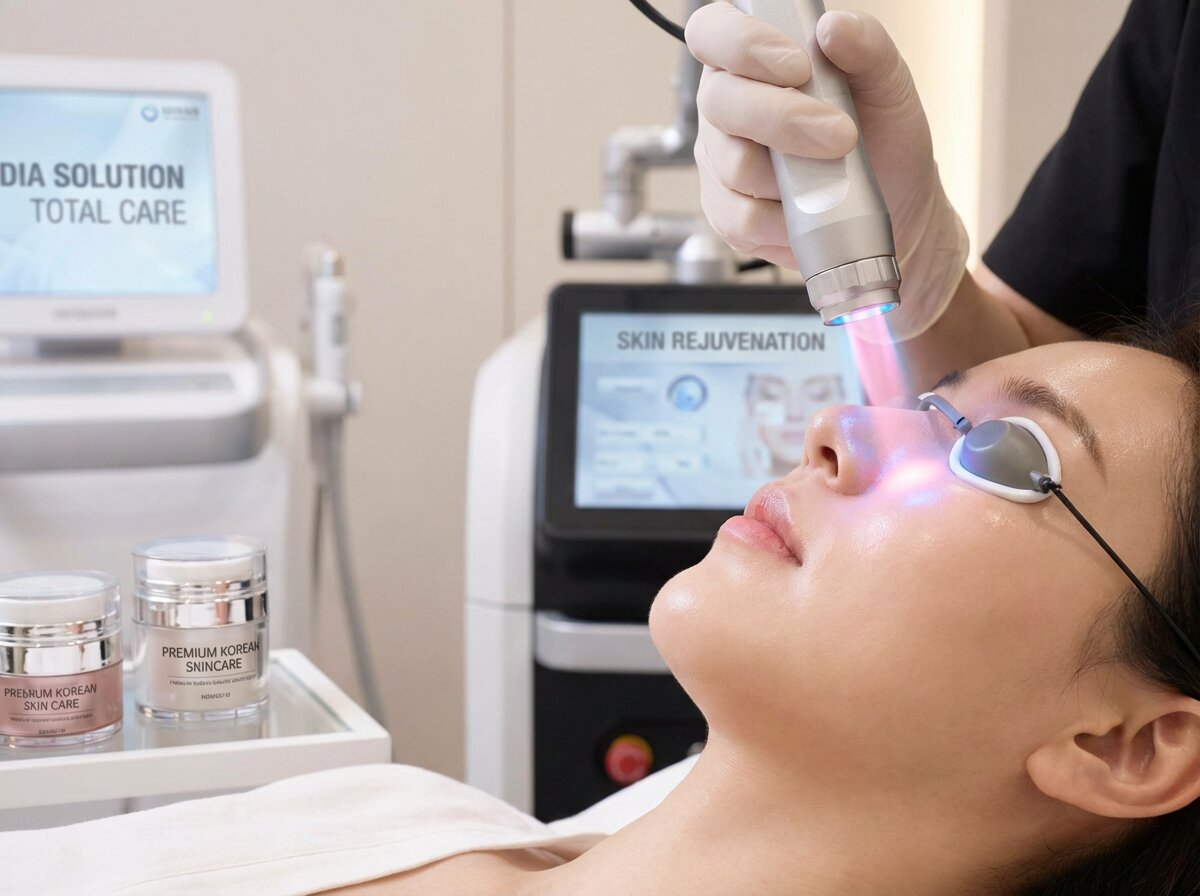 DIA Laser Solution Total Care - Advanced laser treatment for skin rejuvenation at Chungdam DEAR Seoul